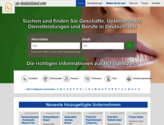 az-deutschland.com screenshot