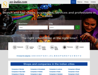az-india.com screenshot