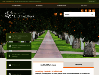 az-litchfieldpark2.civicplus.com screenshot