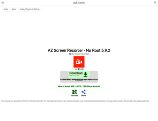 az-screen-recorder-no-root.apk.watch screenshot