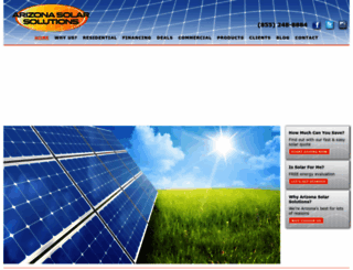 az-solarsolutions.com screenshot