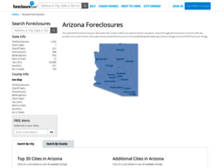 az.foreclosure.com screenshot