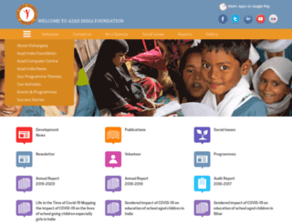 azadindia.org screenshot