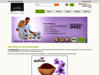 azafran.com screenshot