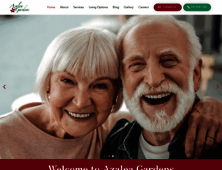 azaleagardensseniorliving.com screenshot