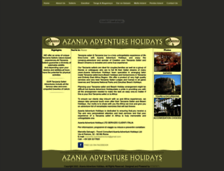 azaniaadventure.com screenshot