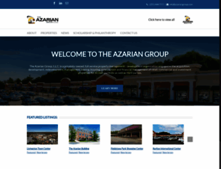 azariangroup.com screenshot