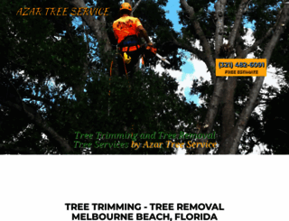 azartreeservice.com screenshot