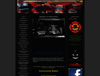 azcityfire.org screenshot