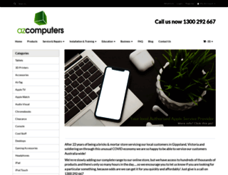 azcomputers.com.au screenshot