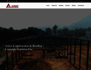 azeezconstruction.com screenshot