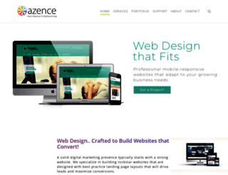 azence.com screenshot