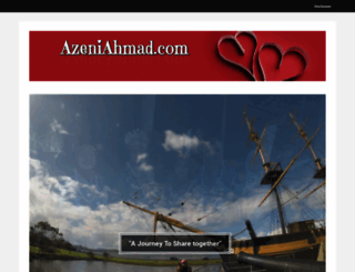 azeniahmad.com screenshot