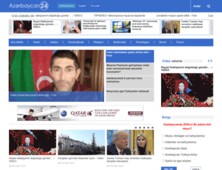azerbaycan24.com screenshot
