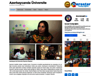 azerbaycandauniversite.com screenshot