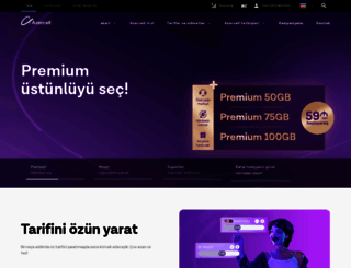 azercell.com screenshot