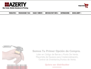 azerty.com.mx screenshot