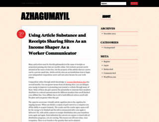 azhagumayil.wordpress.com screenshot