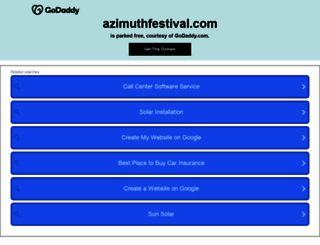 azimuthfestival.com screenshot