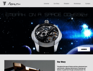 azimuthwatch.com screenshot