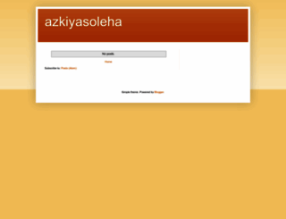 azkiyasoleha.blogspot.com screenshot