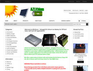 azlithium.com screenshot