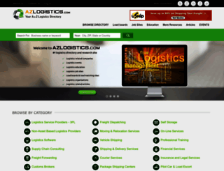 azlogistics.com screenshot