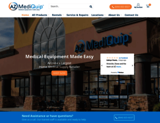 azmediquip.com screenshot