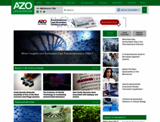 azolifesciences.com screenshot