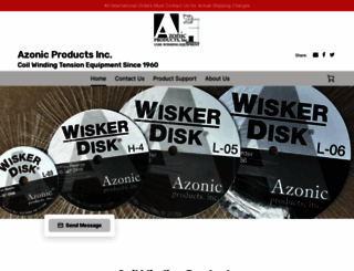 azonicproducts.com screenshot