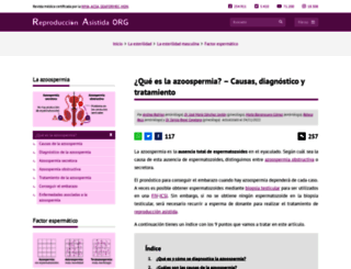 azoospermia.es screenshot