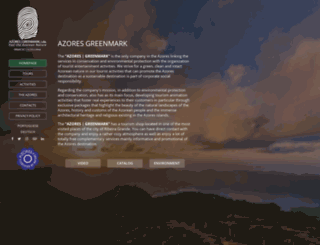 azoresgreenmark.com screenshot