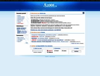 azote.org screenshot