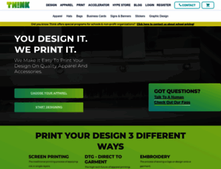 azscreenprinting.com screenshot