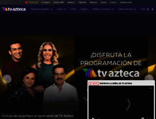azteca.com screenshot