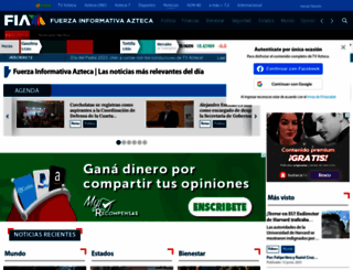 aztecanoticias.com screenshot