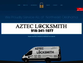 azteclocksmith.com screenshot