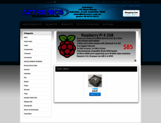 aztronics.com.au screenshot