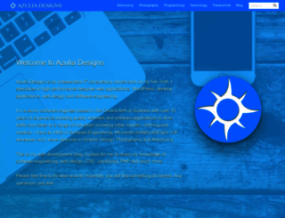 azuliadesigns.com screenshot
