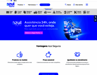 azulseguros.com.br screenshot