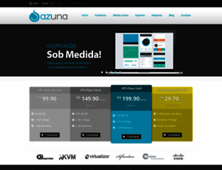 azuna.com.br screenshot