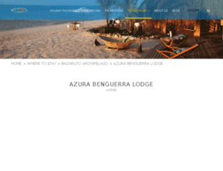 azura-mozambiquetravel.com screenshot