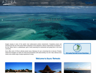 azura-retreats.com screenshot