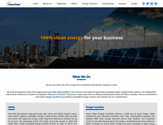 azurepower.com screenshot