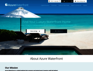 azurewaterfront.com screenshot