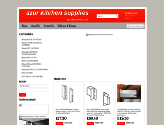 azurkitchens.com screenshot