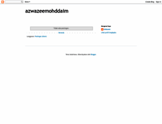 azwazeemohddaim.blogspot.com screenshot