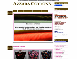 azzaracottons.blogspot.com screenshot