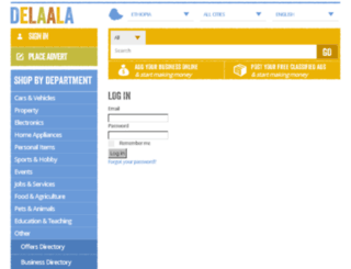 b-end.delaala.com screenshot
