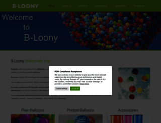 b-loony.co.za screenshot